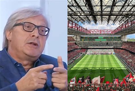 Sgarbi La questione San Siro passerà al ministro dell Ambiente