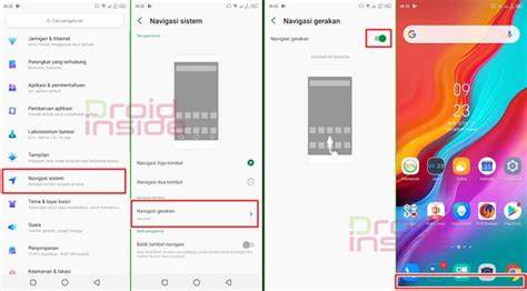 Cara Aktifkan Gestur Layar Penuh Di Infinix Droidinside