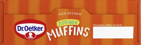 Dr Oetker Zitronen Muffins Online Kaufen Bei Combi De