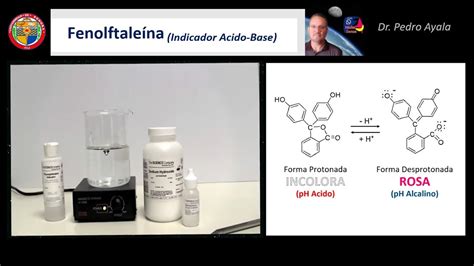 Fenolftaleina Indicador Acido Base Youtube