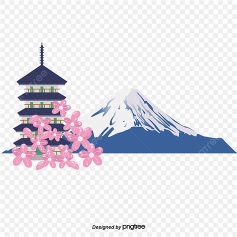 Mount Fuji PNG, Vector, PSD, and Clipart With Transparent Background ...