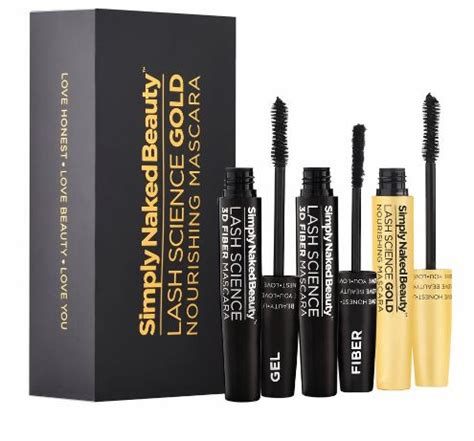 Simply Naked Beauty 3D Fiber Lash Mascara With Eyelash Enhancing Serum