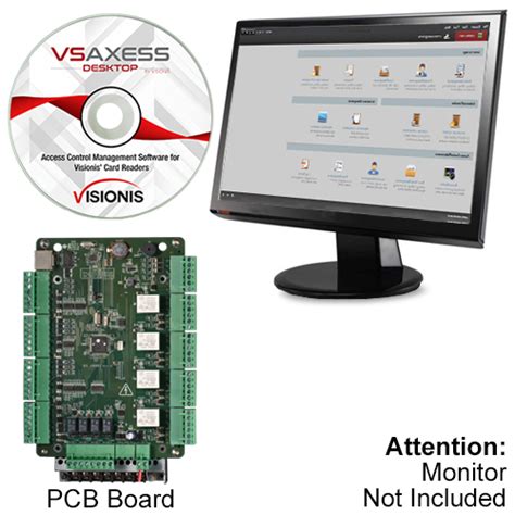 Vs Axess Dlx Version Two Doors Network Access Control Panel