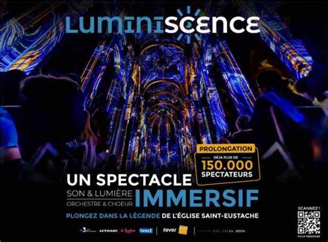 Luminiscence l expérience immersive à l église Saint Eustache