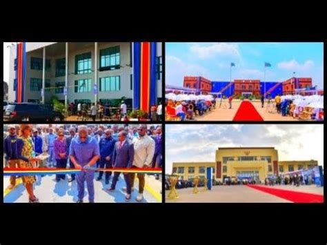 Inauguration du port sec de Lukangaba à Sakania et du nouveau bâtiment