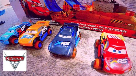 Cars 3 Xrs Extreme Racing Series Crash Challenge Mud Racing Play Set