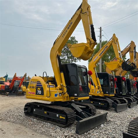 Used Excavators Komatsu PC70 Selling Around The World China Used