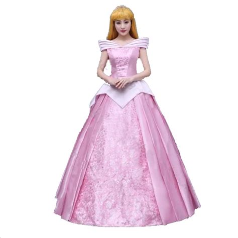 2017 New Style Sleeping Beauty Cosplay Dress Princess Aurora Cosplay