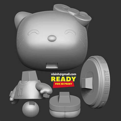 Co3d Hello Kitty Play Volleyball