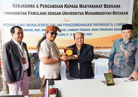 Kerjasama Dan PKM Bersama Unpam Dengan Universitas Muhammadiyah Mataram