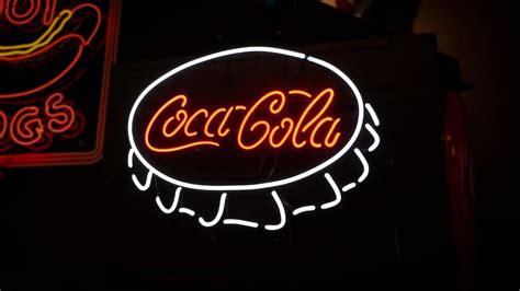 Coca Cola Neon Diner Sign L561 The Eddie Vannoy Collection 2020