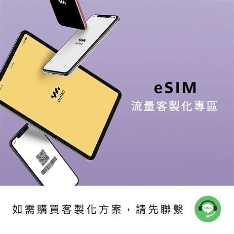 【客製化】esim 網路流量專區 Wifimi