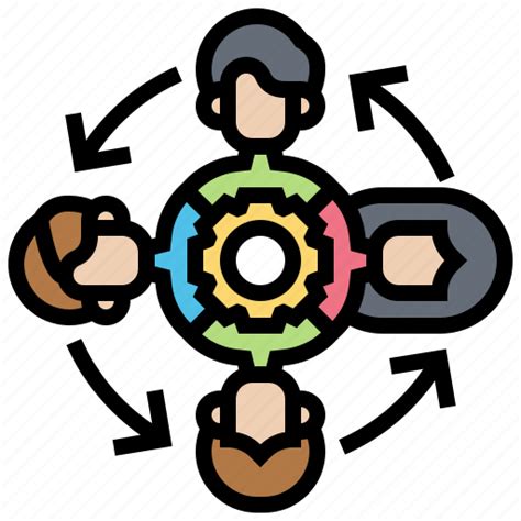 Company Culture Cycle Employees Workplace Icon Download On Iconfinder