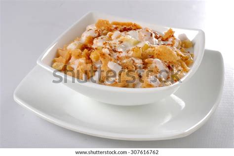 Pakistani Boondi Chaat Images Stock Photos D Objects Vectors