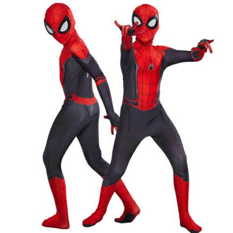 Spider Man Far From Home Spiderman Kost M Kinder Erwachsene Superhero