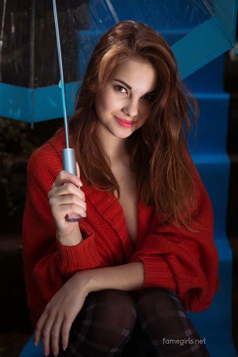 Women Women Outdoors Diana Jam Brunette Famegirls Umbrella