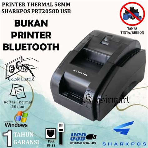 Jual Sharkpos Prt D Printer Thermal Struk Kasir Mm Prt Epp D