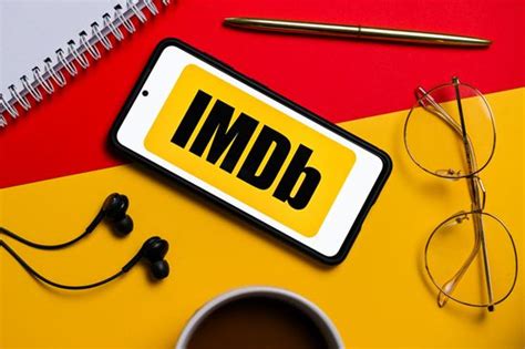 This Photo Illustration Imdb Logo Seen Editorial Stock Photo Stock