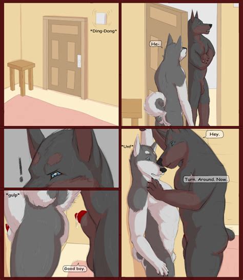 Rule 34 Canine Canine Comic Doberman Husky Male Mammal Nude Penis Penis Tip Precum Sheath