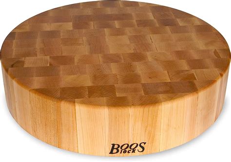 John Boos Block CCB18 R Classic Collection Maple Wood End Grain Round