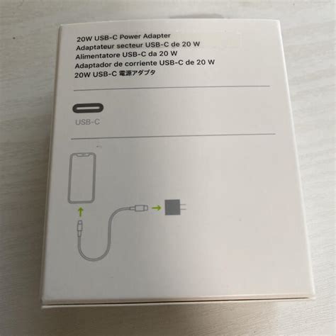 Apple 注文 20w Usb C電源アダプタ Mhja3ama