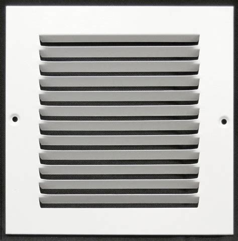 Hvac Premium 6w X 4h Steel Steel Return Air Grilles Sidewall And Ceiling Hvac Duct Cover