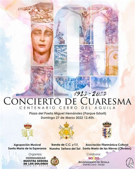 Hoy Concierto De Marchas Procesionales En El Centenario De El Cerro