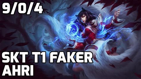 Skt T1 Faker Ahri Vs Jayce Patch 511 Youtube