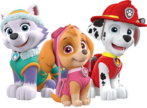 Download Marshall Skye Everest Paw Patrol Clipart Png Clip Art Paw