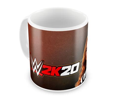 Caneca Porcelana Wwe W K Elo Produtos Especiais