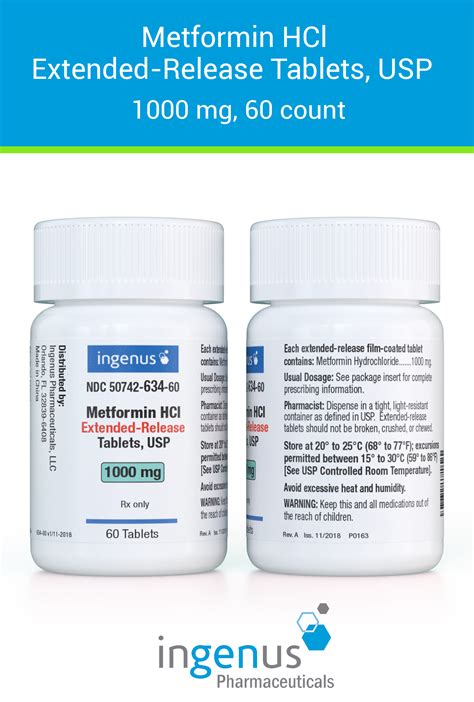 Metformin Hydrochloride Extended Release Tablets Usp Riconpharma