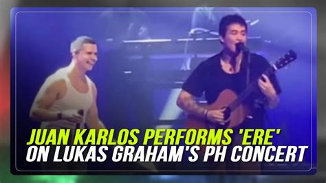 Juan Karlos Performs ERE On Lukas Graham S PH Concert ABS CBN News