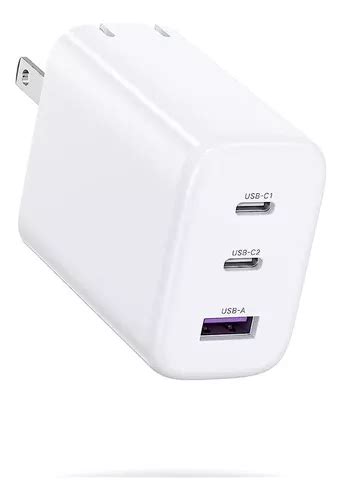 Cubo Cargador Usb C W Con Puertos De Carga R Pida