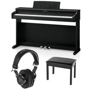 Kawai Kdp Key Digital Piano With Bench Premium Satin Black