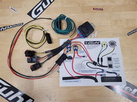 Premium Dual Fanfuel Pump Relay Kit Guhl Motors