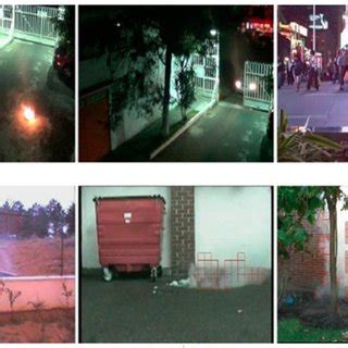 Smoke blocks detected that meet the characteristics of movement and ...