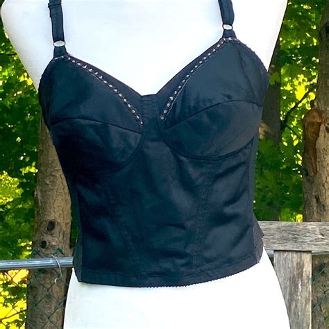 Vintage 1980 Lilyette Corset Bustier Size 38 39 B Gem