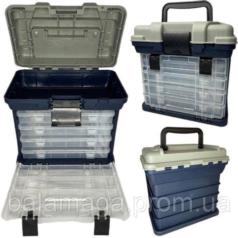 Ящик для снастей на 5 секций, органайзер для рыбалки (ID#1855167179 ...