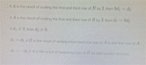 Solved Let A And B Be N×n Matrices Where N 3 Set