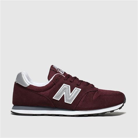 Womens Burgundy New Balance 373 Trainers Schuh