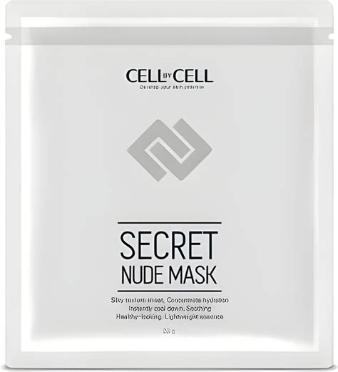 Восстанавливающая тканевая маска вторая кожа мл CELL by CELL Secret Nude Mask ml