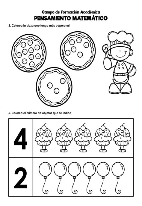 Librito Pensamiento Matem Tico Para Preescolar Y Primaria Materiales