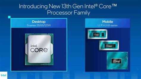 Intel Raptor Lake S Six Processeurs Annonc S Officiellement