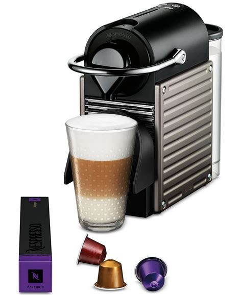 Nespresso By Breville Pixie Titan Espresso Machine Macys