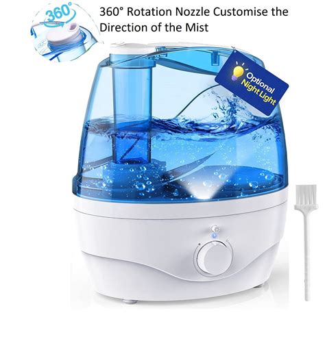 Free Shipping L Cool Mist Humidifiers For Bedroom H Runtime Db