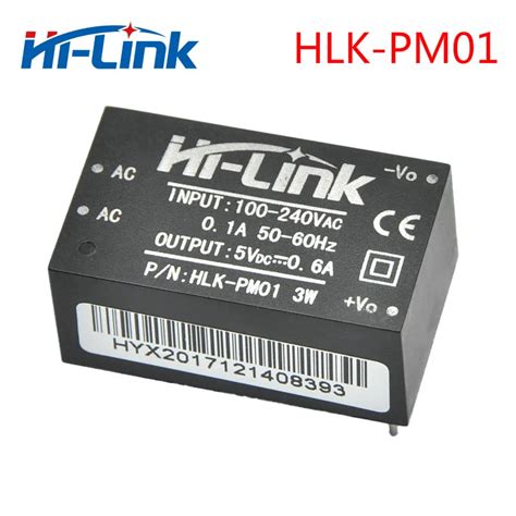 Free Shipping New Hi Link Ac Dc V W Mini Power Supply Module V