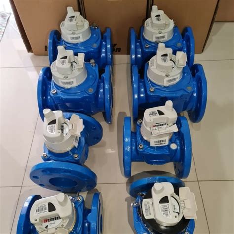 Jual Water Meter SNI ITRON Woltex 2 Inchi DN 50mm Cyble Tera