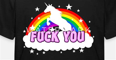 Unicorn Fuck You Von Komrod Spreadshirt