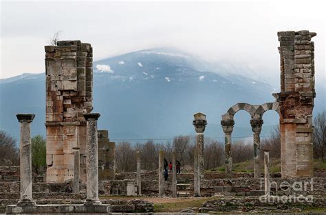 Ruins Of Philippi Photograph by Marco Ansaloni/science Photo Library ...