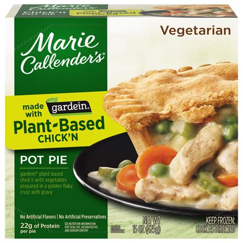 Save On Marie Callender S Plant Based Gardein Meatless Chick N Pot Pie